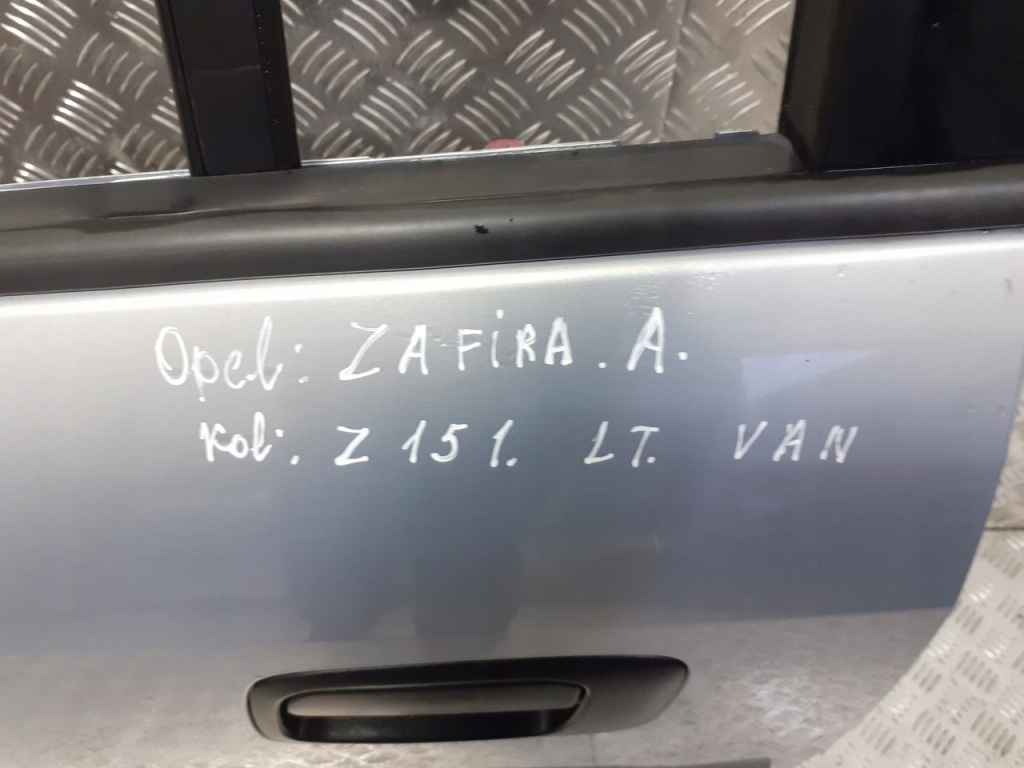 фото №3, Двері лівий задня opel zafira a z151