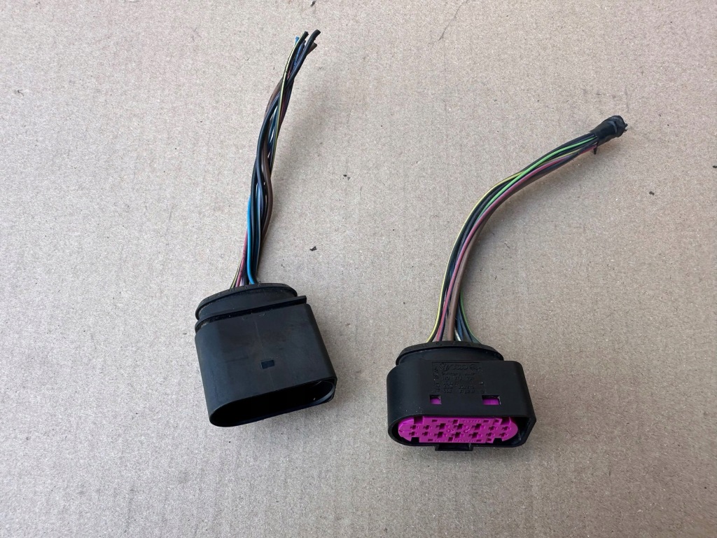 фото №7, Vw skoda seat колодка штекер з'єднувач 1j0973837 1j0973737