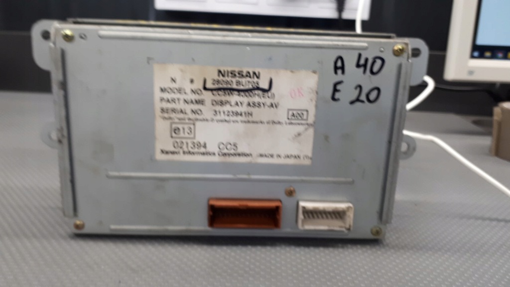 фото №9, 28090bu705 дисплей екран nissan almera tino