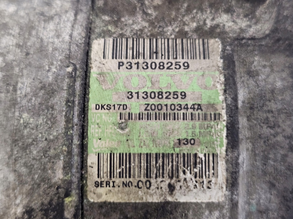 фото №8, Volvo xc70 2.4 d5 d5244t d5244t4 компрессор кондиционера 31308259