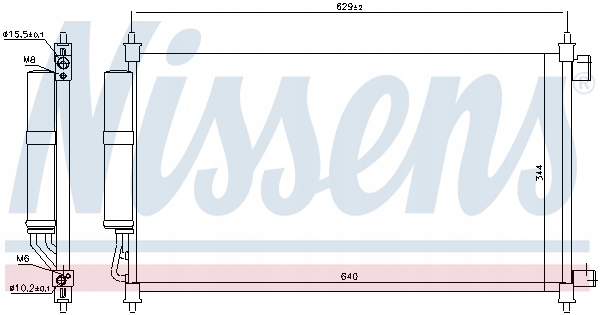 фото №14, Nissens 940382 конденсатор, кондиционер