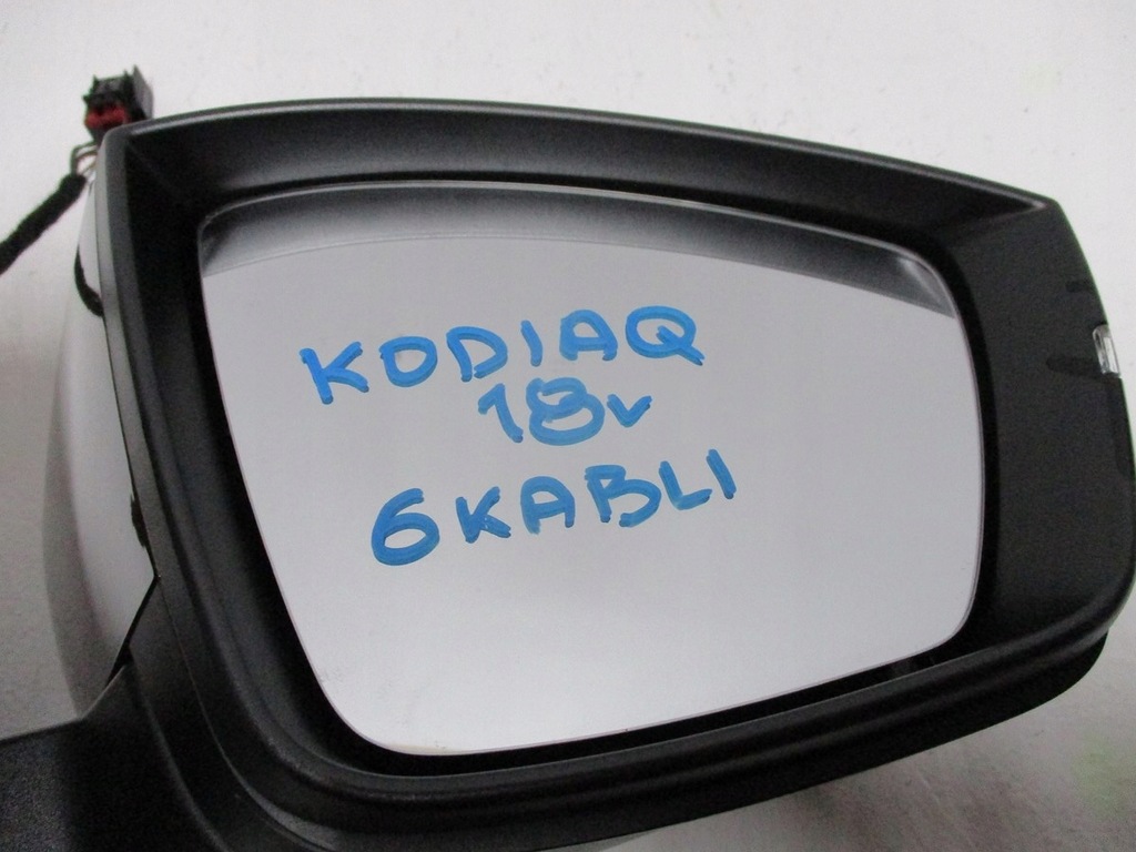 фото №6, Зеркало skoda kodiaq правое 18r 6кабели