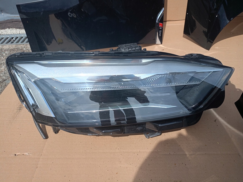 фото №10, Капот бампер лампи крила радіатор pas перед audi a5 8w6 lift s-line