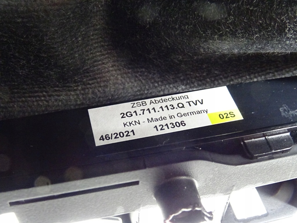 фото №12, Vw polo 2g lift r-line тунель рамка домкрата домкрат 2g1857925c 2g1711113q