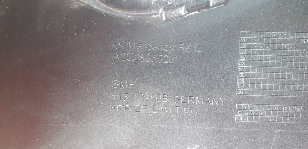 фото №12, Диффузор бампера задняя mercedes sl amg r232 a2328855201