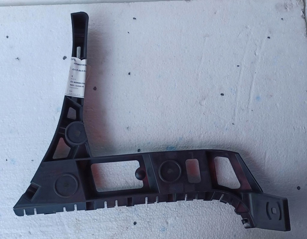 фото №1, Направляющая бампера левый задняя vw touran 1t0 1t0807393d