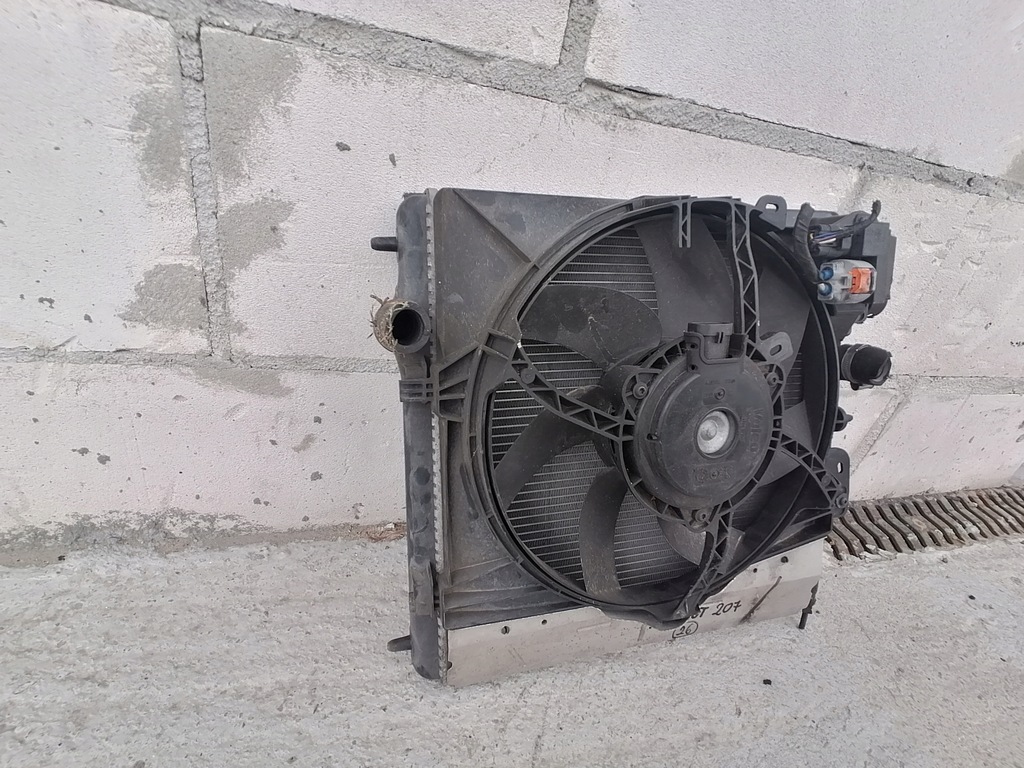 фото №8, Радіатор wody + вентилятор peugeot 207 lift 1.4b
