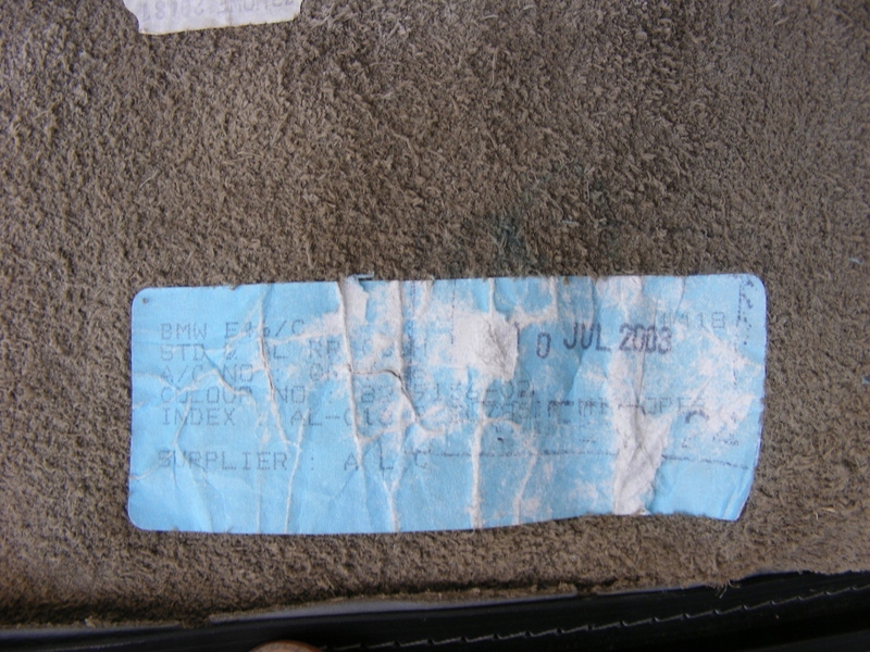 фото №7, Bmw e46 cabrio кожа заднее сиденье спинка пепельная