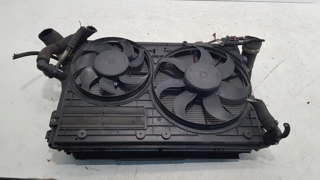 фото №4, Vw passat b7 superb 2 1.6 2.0 tdi комплект радиатор