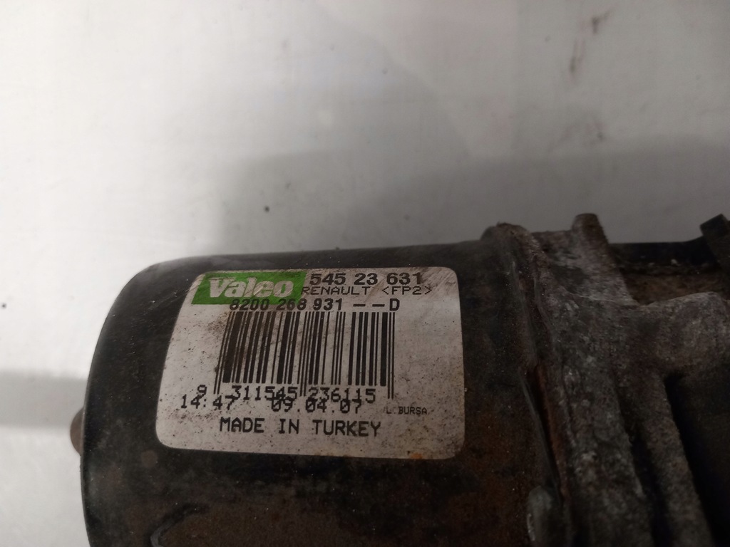 фото №6, Механизм дворник перед renault clio