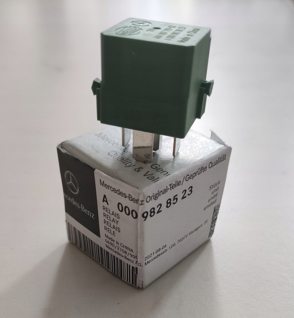 фото №1, Реле mercedes w221 a0009828523