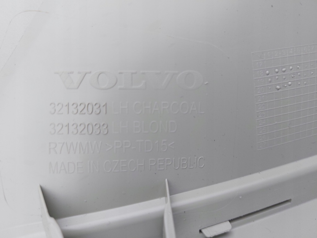 фото №3, Защита обшивка стойка левая volvo v60 ii eu