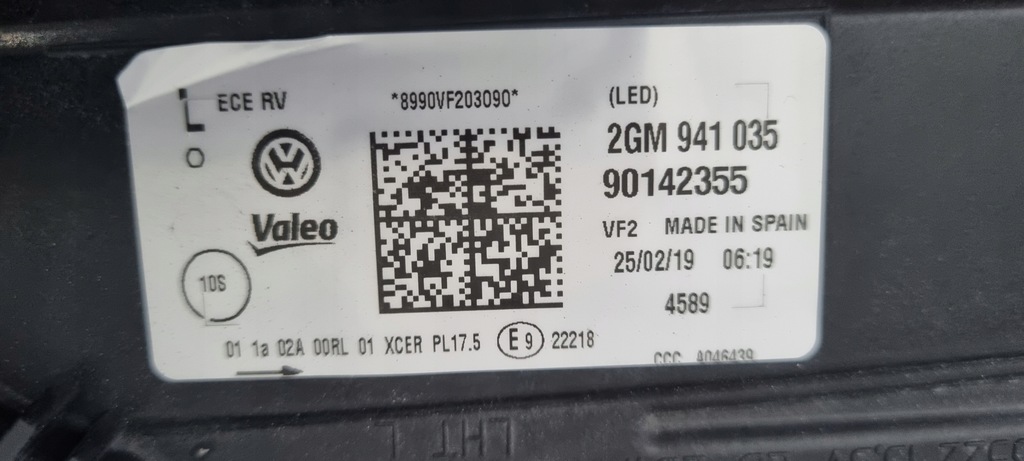 фото №15, 2gm941035 vw t-cross лампа led лівий перед europa доставка