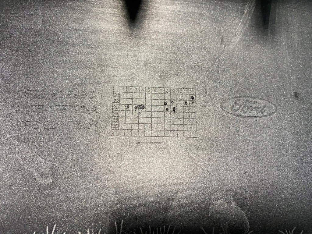 фото №16, Молдинг спойлер накладка-спойлер dół бампера ford ranger raptor 2023-