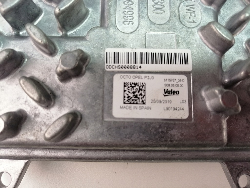 фото №4, Opel corsa f mokka b modół led преобразователь правая