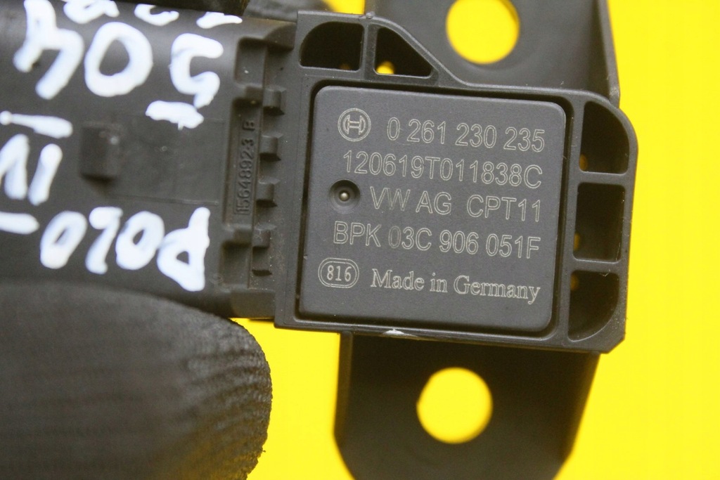 фото №6, Датчик давления polo iv 1.2 12v 03c906051f