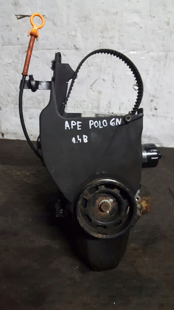 фото №11, Блок двигателя ape vw polo 6n 1,4 бензин