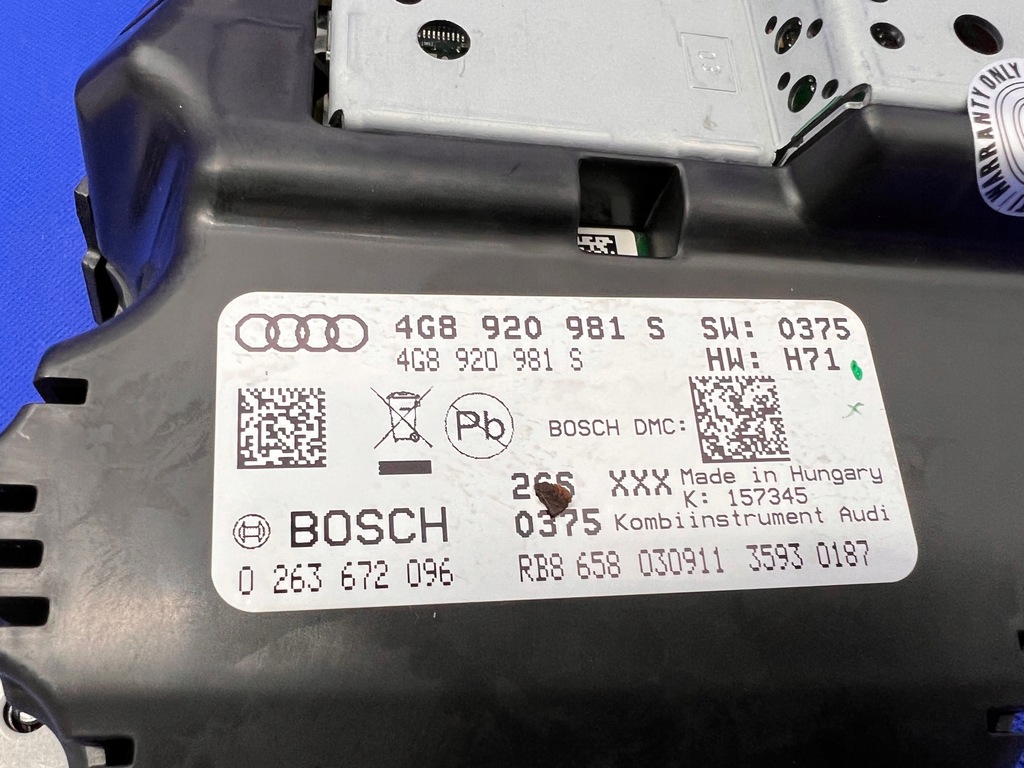 фото №6, Audi a6 a7 c7 4g 3.0 tdi лічильник прилади 4g8920981s uk 40