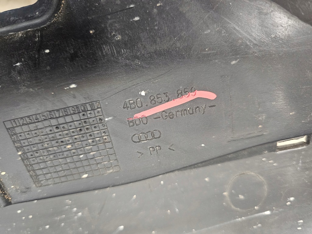 фото №11, Audi a6 c5 молдинг порог порог левая 4b0853859