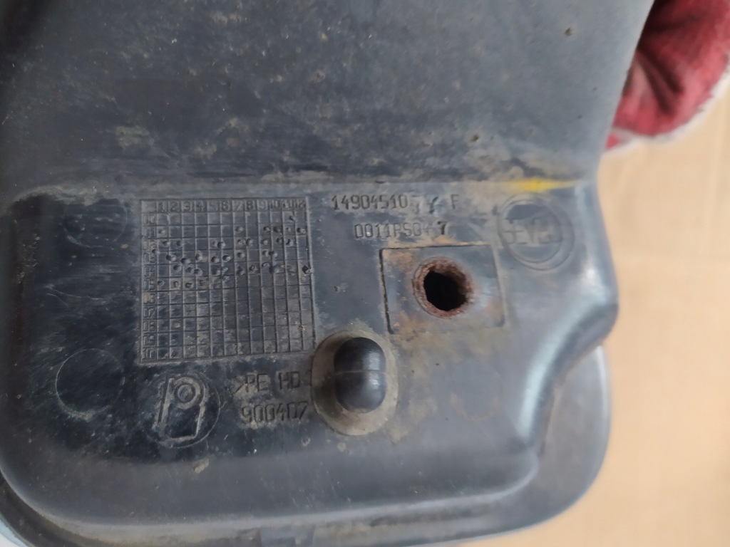 фото №7, Кришка заливної пального lancia phedra 1487164080