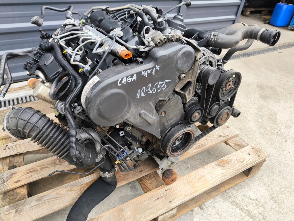 Двигатель комплектный  audi a5 8t a4 b8 q5 8r seat exeo 2.0 tdi cag caga 1 1 !!! Недорого