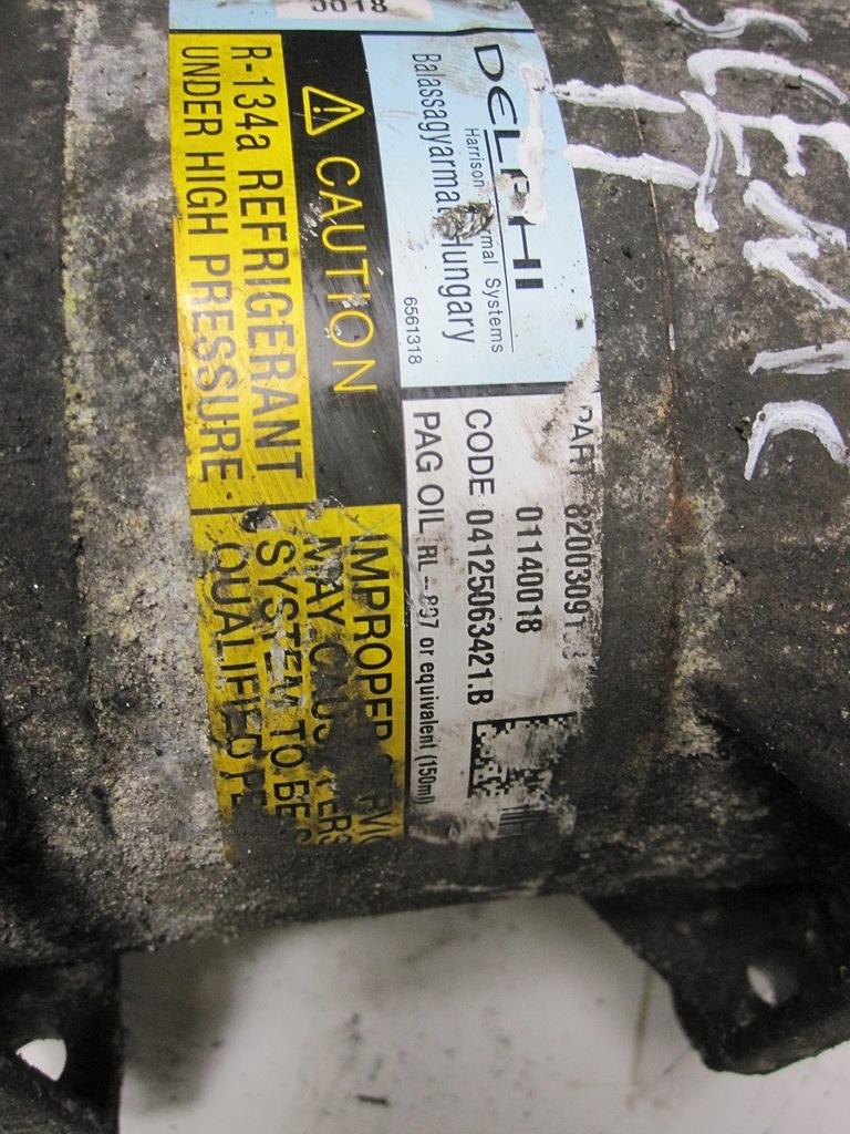 фото №3, Компресор кондиціонера renault scenic ii 05r