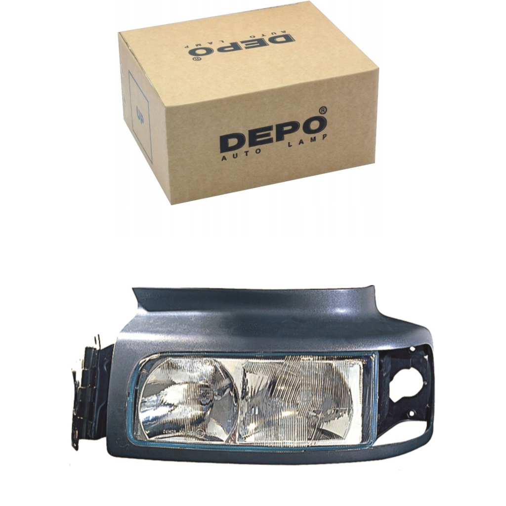 фото №1, Фара лампа левый do renault trucks kerax midlum premium