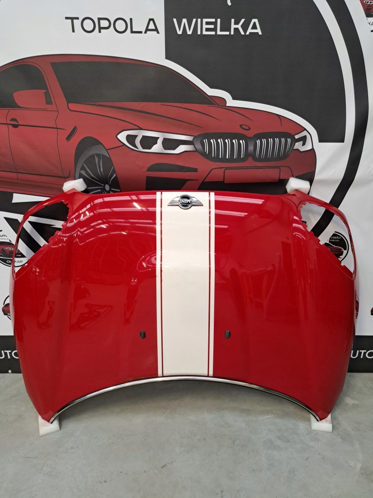 Mini f60 john cooper works капот крышка двигателя 851 chili red оригинал Киев