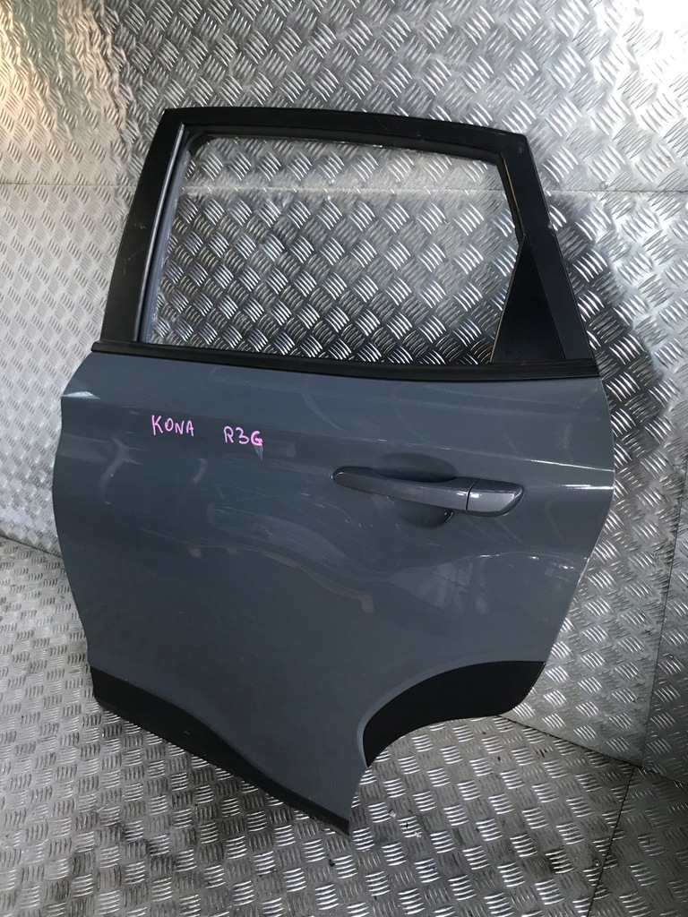 фото №1, Hyundai kona двері задні задня ліва повний w колір r3g 18-23