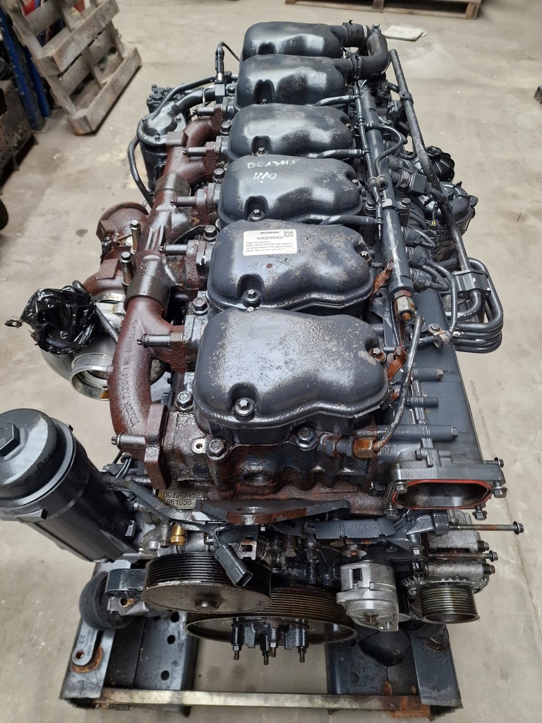 фото №9, Двигатель kompletny scania r euro 6 dc 13115 dc13115 r410