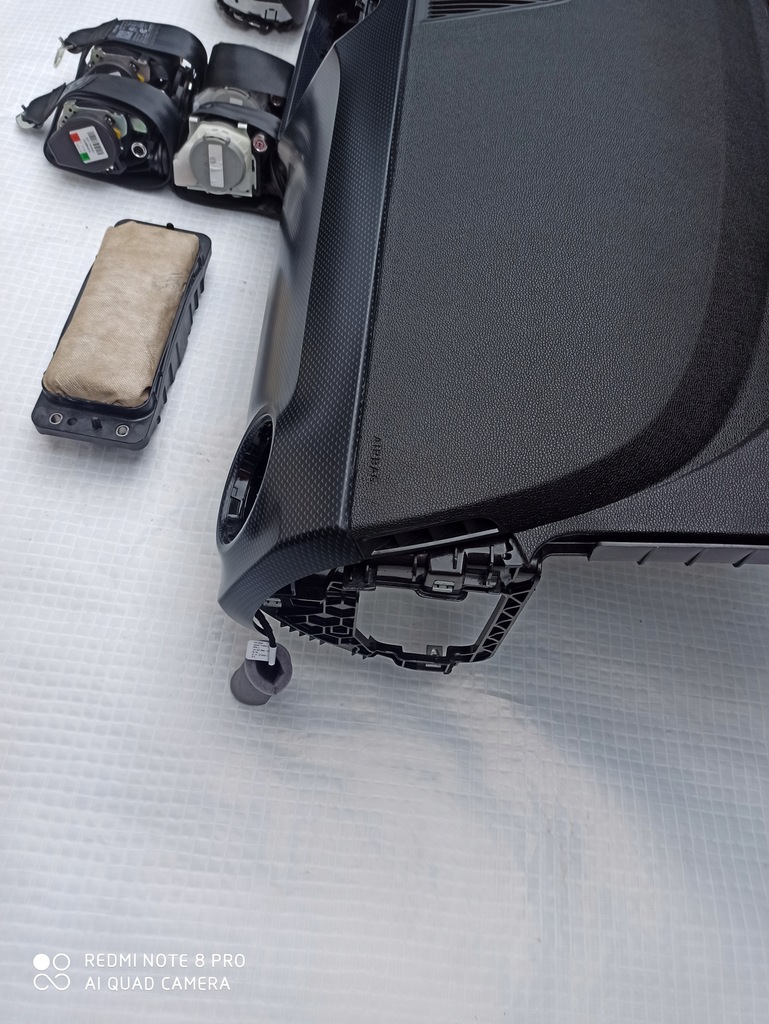 фото №7, Vw up ремені панель приладів панель приладів pulpit консоль подушка безпеки zest