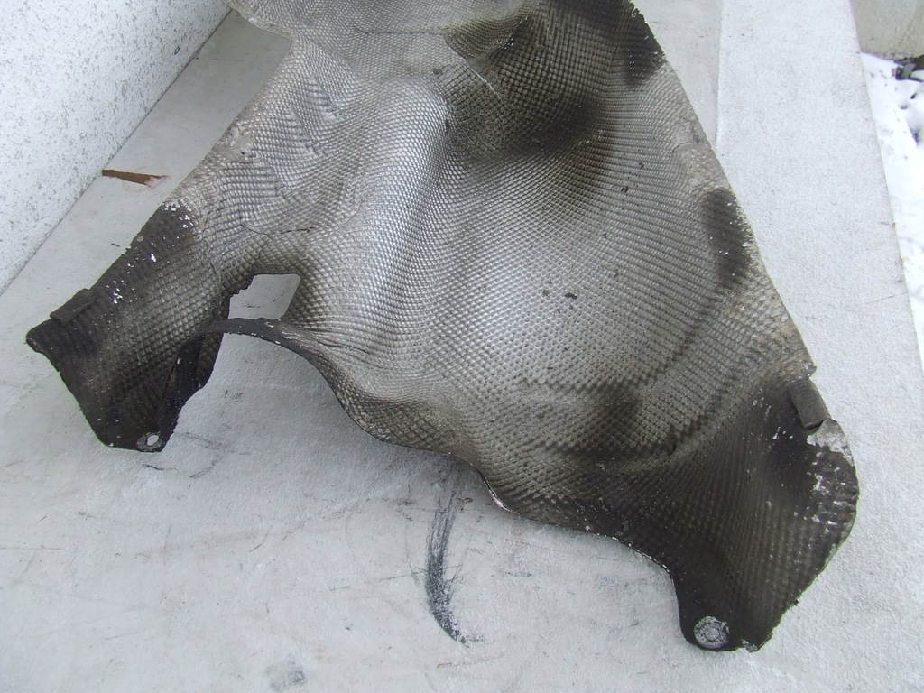 фото №7, Алюмінієва захист теплова вихлоп тунель середнього bmw e46 316i-330i