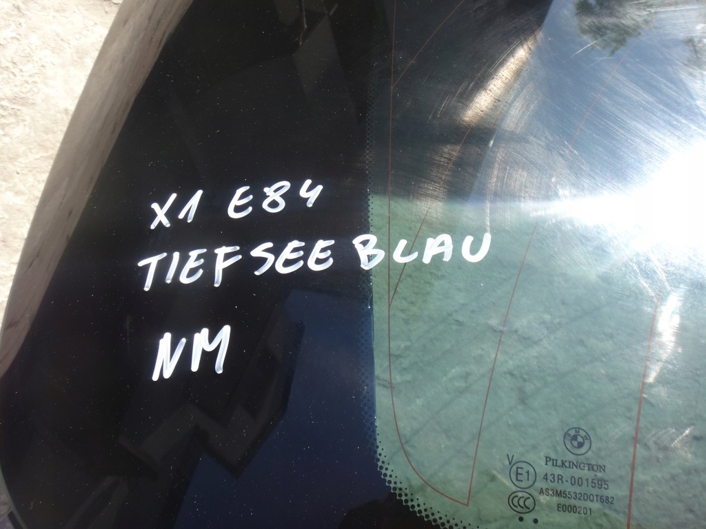 фото №7, Кришка багажника багажника задня задня bmw x1 e84 tiefseeblau