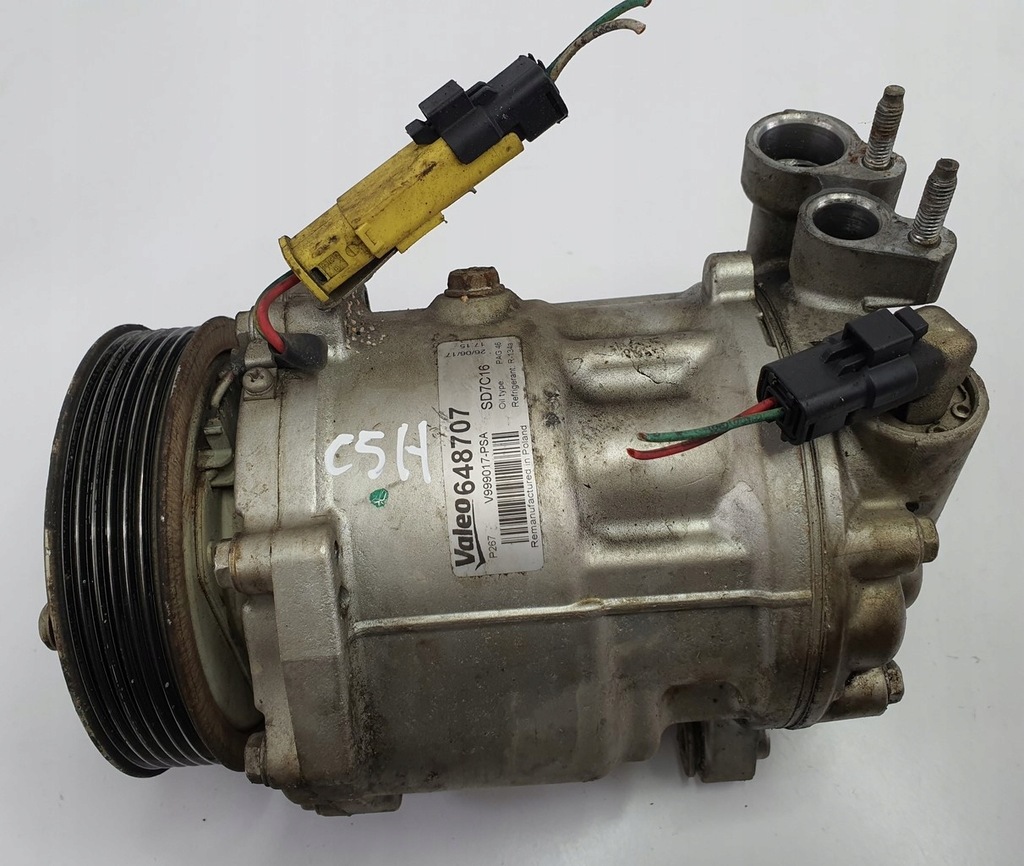 фото №1, Компрессор кондиционера citroen c5 iii x7 3.0 hdi