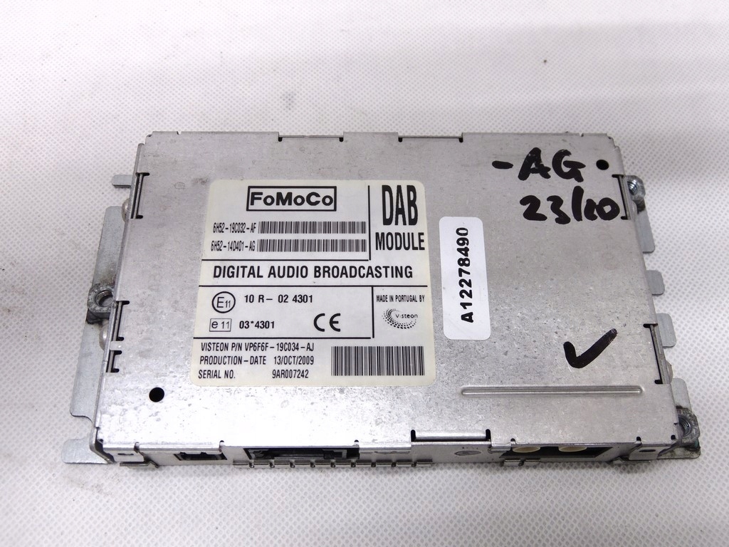 фото №5, Підсилювач + модуль радіо aw93-19c164-bg jaguar xj x351 mark levinson 09-