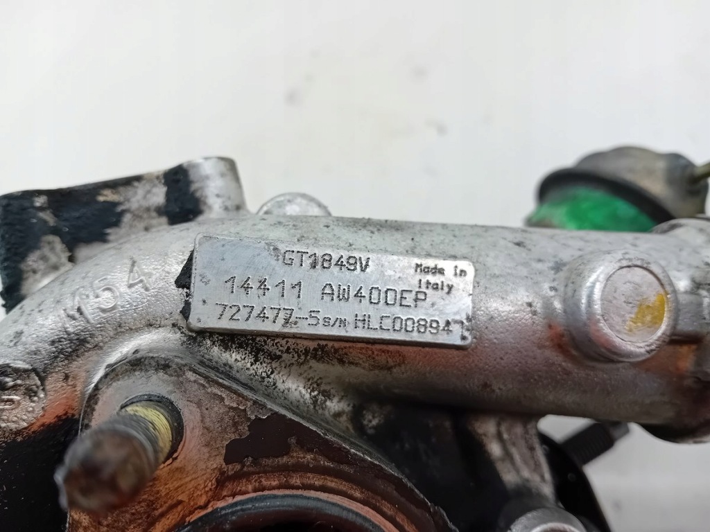 фото №9, Турбіна nissan x-trail t30 01-07 14411aw400ep gt1849v 2.2 di