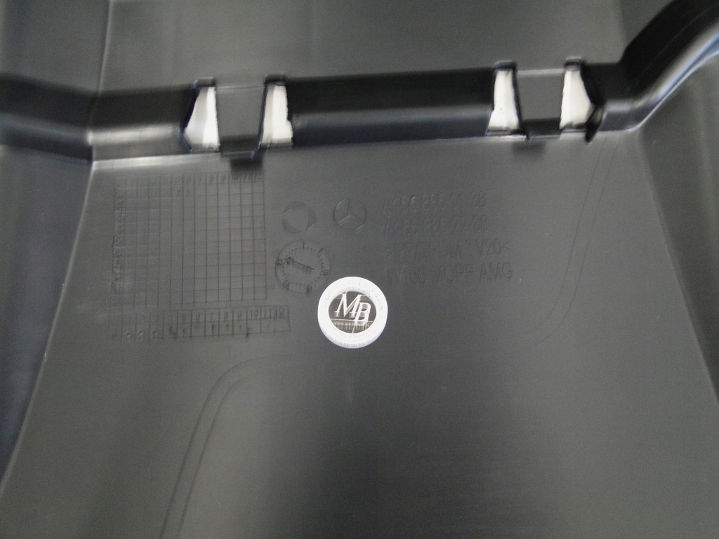 фото №10, Mercedes gls x166 166 диффузор задний нижний задняя спойлер w бампер amg