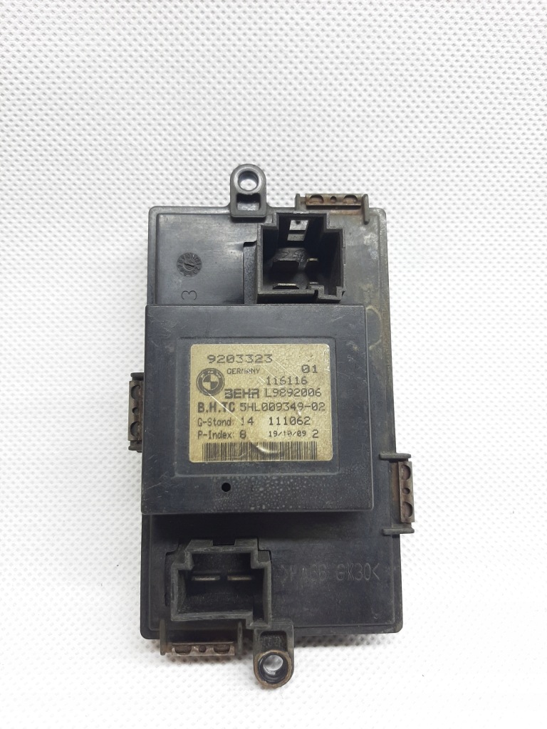 фото №1, Bmw f01 f06 f07 f10 f13 регулятор вентилятор 9203323