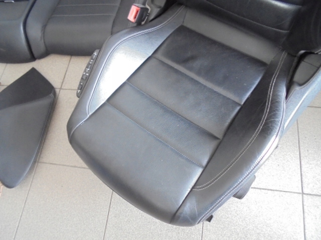 фото №6, Сиденье сиденья заднее сиденье комплект czarna кожа mercedes e-klasa coupe w207 europa