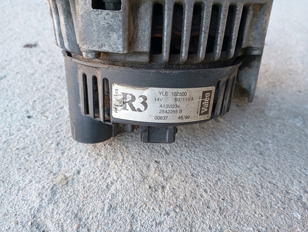 фото №2, Rover 75 mg zt freelander 2,0 cdt cdti генератор yle102500