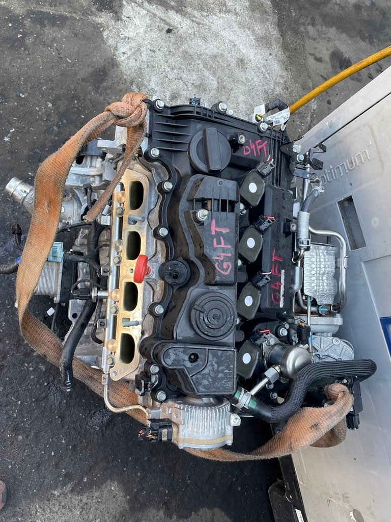 фото №13, Двигун kia hyundai 1.6 t-gdi гібрид двигун g4ft kompletny