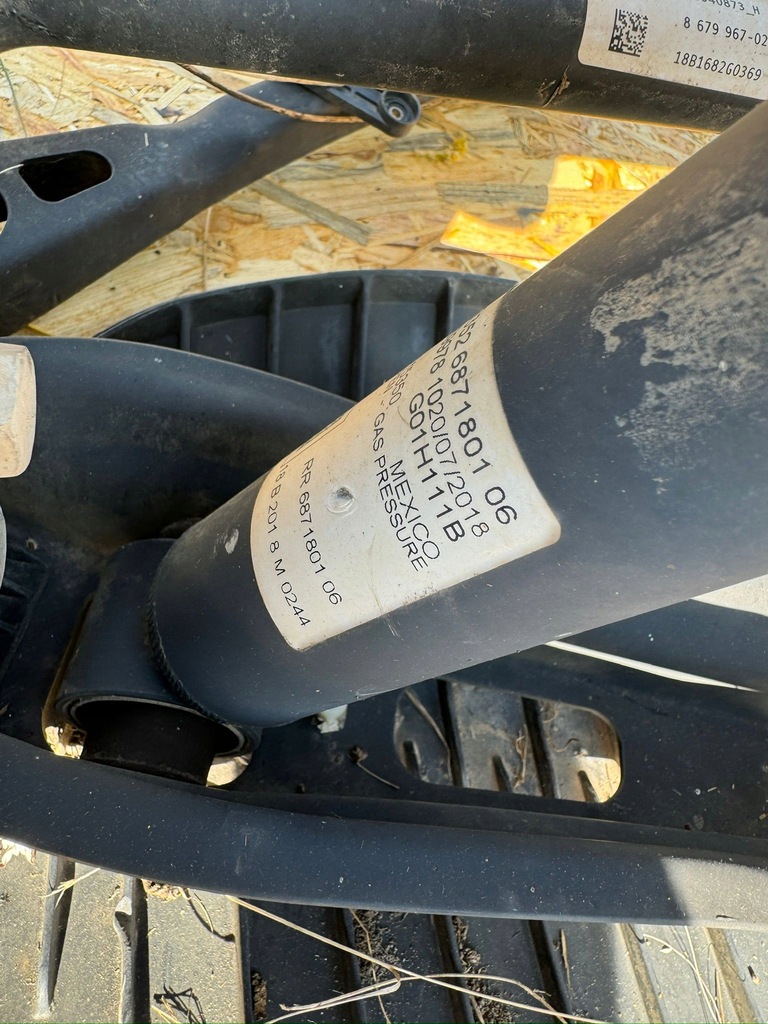 фото №9, Подвеска задние задняя поворотный кулак подрамник приводной вал дифференциал oś задняя bmw x3 g01 2.0d