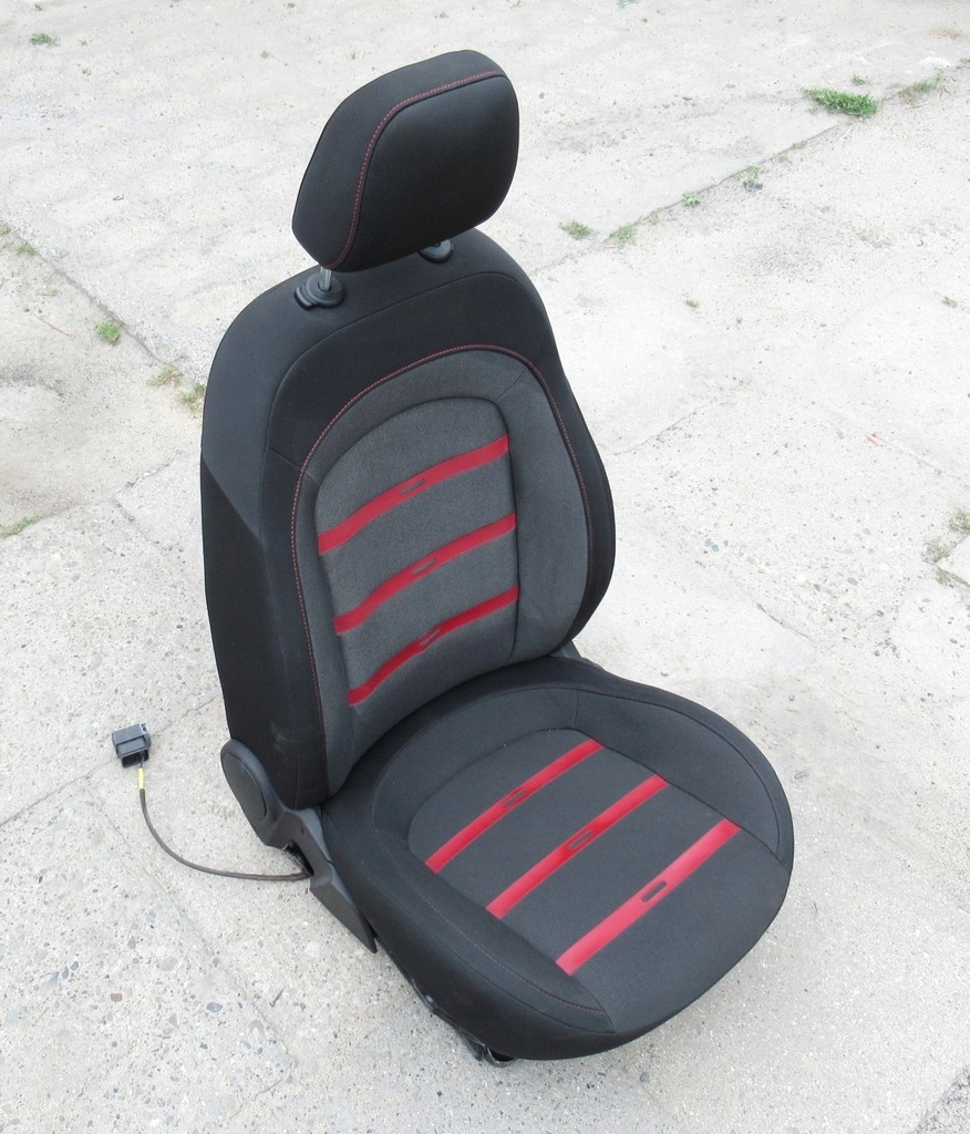 фото №9, Сидіння лівий передній сидіння водія fiat punto evo 5d подушка безпеки sed-171