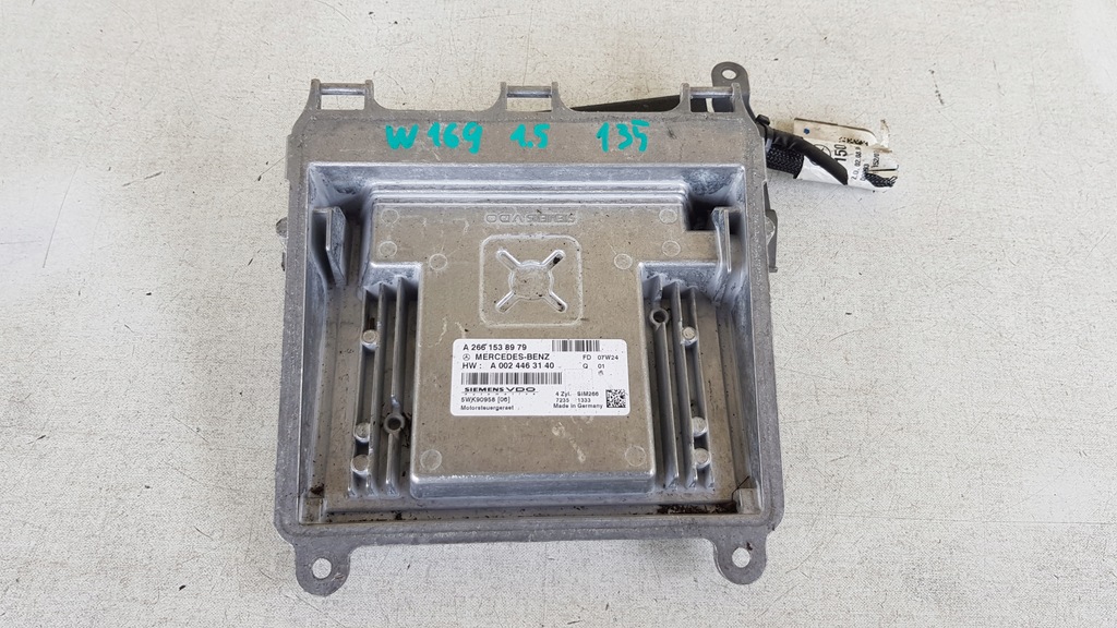 фото №1, Бортовой компьютер mercedes w169 1.5 [135]