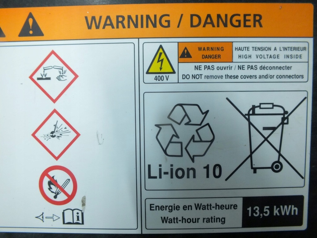 фото №7, Аккумулятор 13,5kw citroen berlingo iii partner e-partner