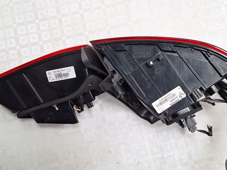 фото №12, Vw golf vii 7 r-line gti gtd 14-16 лампи led задні комплект 5g0945