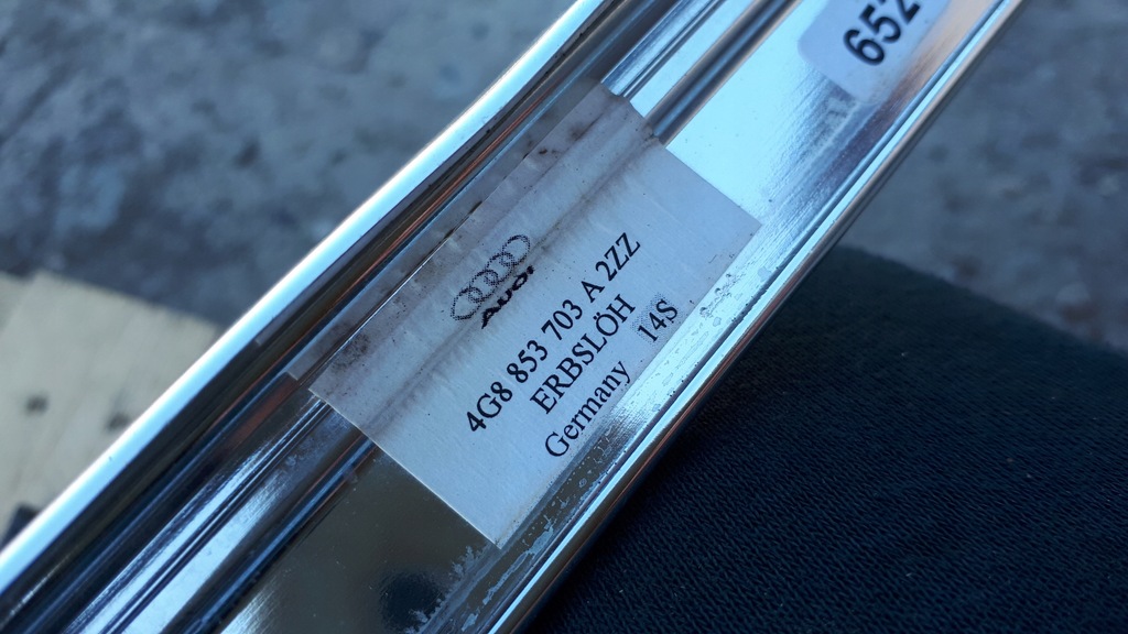 фото №10, A7 4g молдинг кровельная левая кузовная 4g8853703a