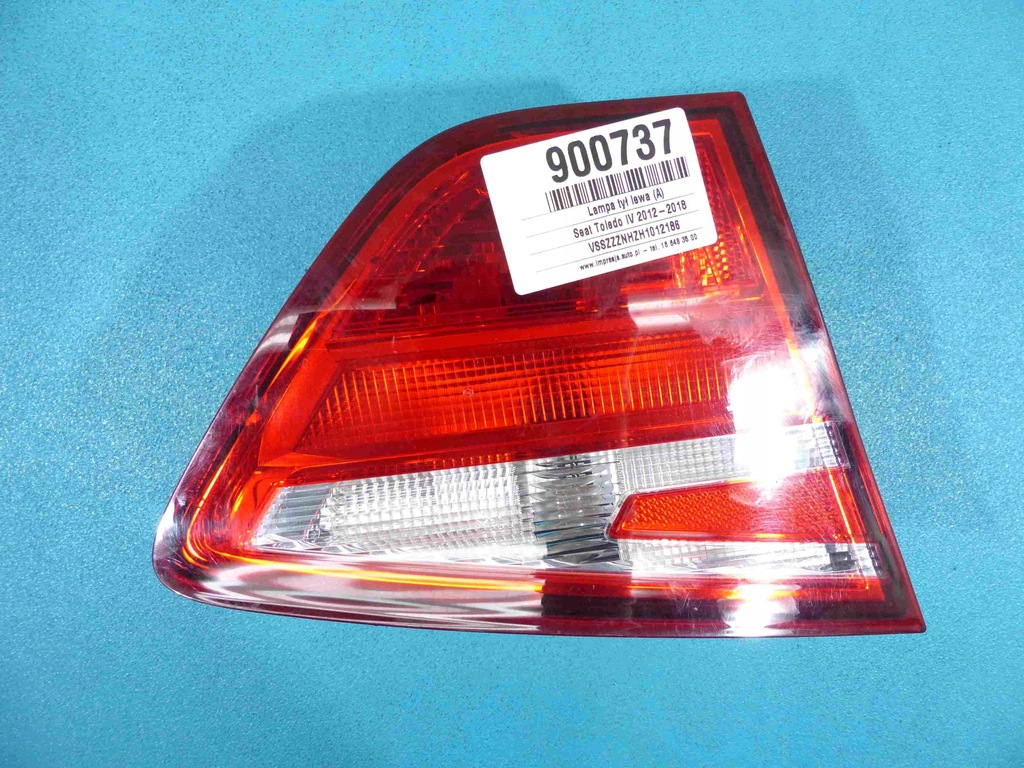 фото №1, Лампа задняя левая крышки toledo iv 12-18