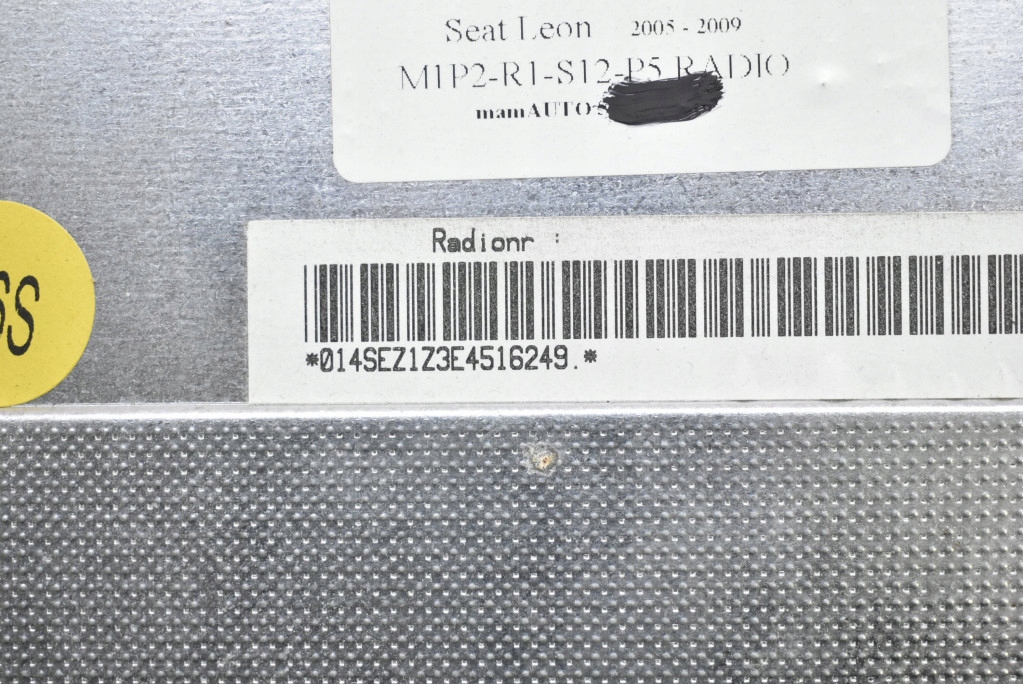 фото №6, Радио радиопроигрыватель cd 1p103515247v seat leon 2 ii 05-09