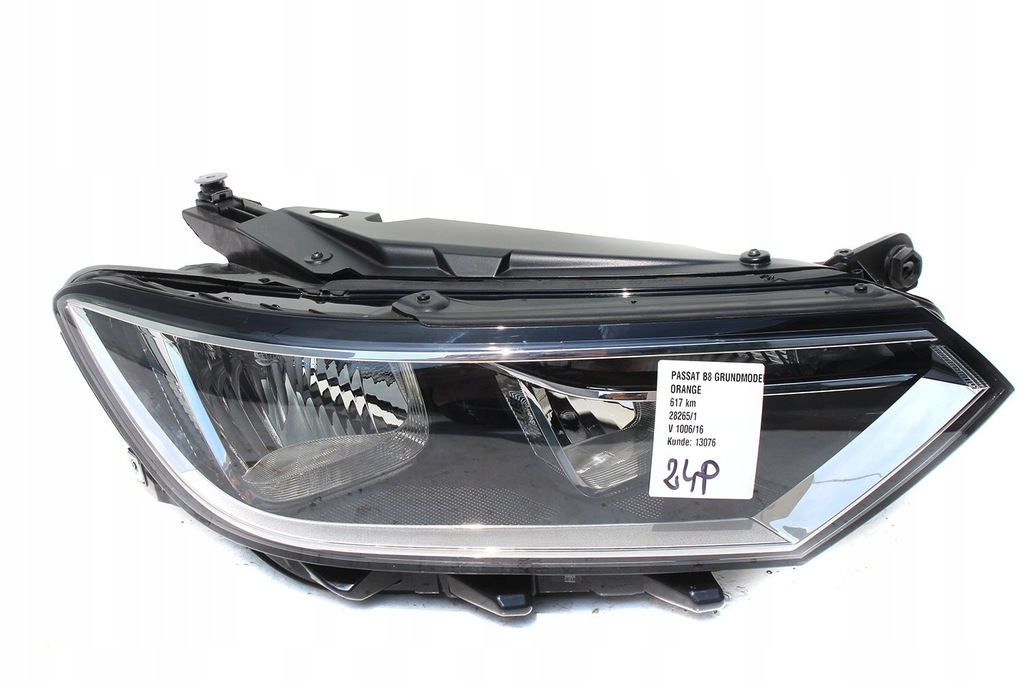 фото №8, Vw passat b8 alltrack перед lb2y капот крылья бампер pas передний лампы b